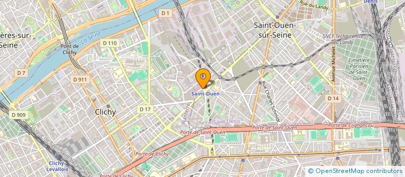 localisation de l'entreprise DOUC EXPRESS à SAINT-OUEN-SUR-SEINE