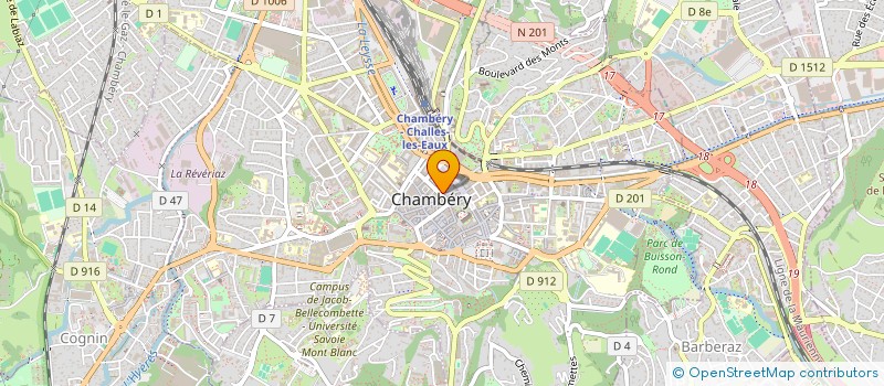 localisation de l'entreprise DOUCAMAE à CHAMBERY