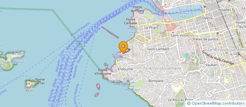 localisation de l'entreprise DOUCE à MARSEILLE