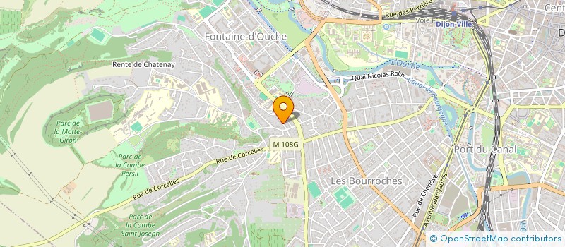 localisation de l'entreprise DOUCE ELEGANCE à DIJON
