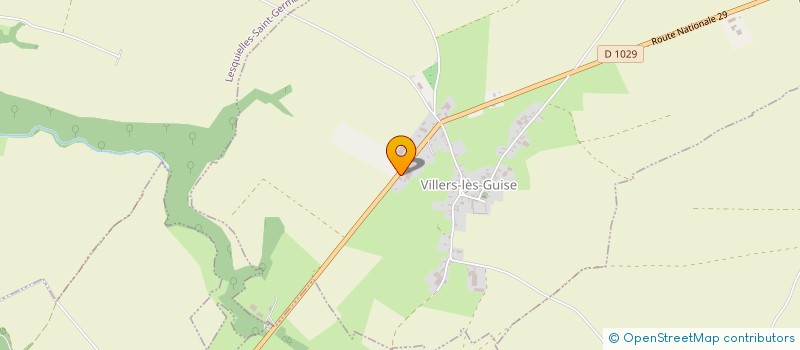 localisation de l'entreprise DOUCE ENFANCE  VILLERS-LES-GUISE