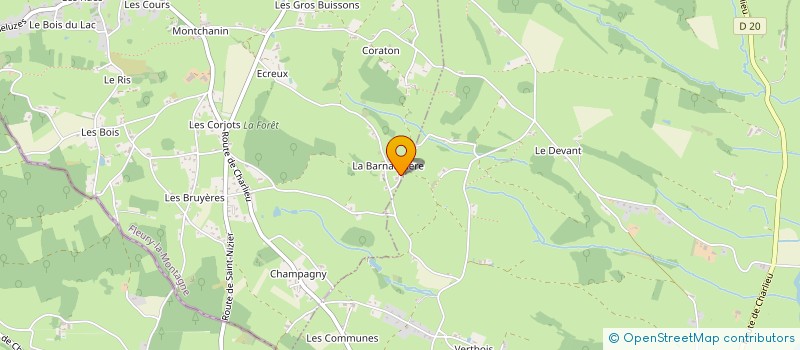 localisation de l'entreprise DOUCE FRANCE  SAINT-BONNET-DE-CRAY