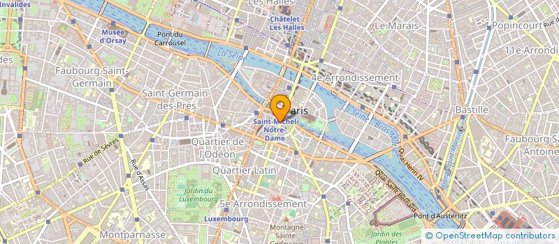 localisation de l'entreprise DOUCE FRANCE à PARIS