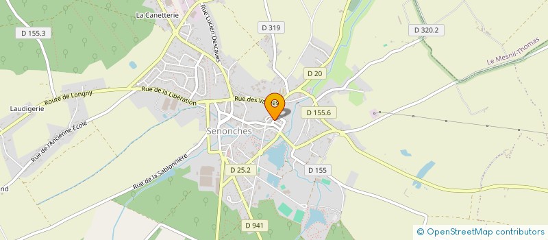 localisation de l'entreprise DOUCE HEURE à SENONCHES