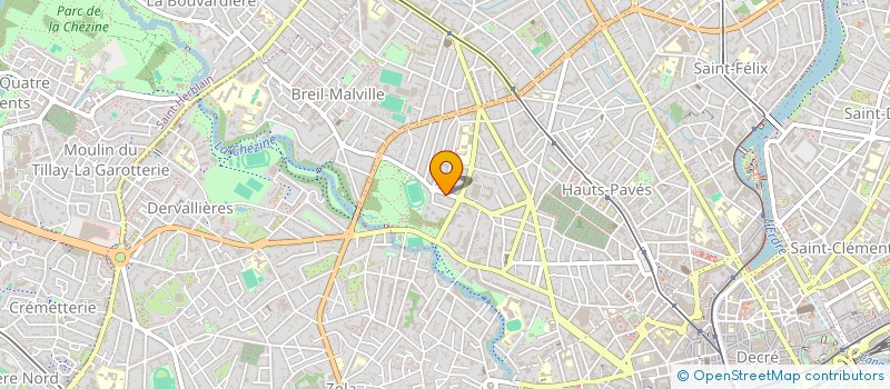 localisation de l'entreprise DOUCE LMNP à NANTES