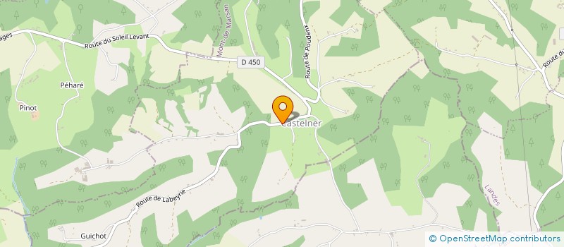 localisation de l'entreprise DOUCE PAIX  CASTELNER