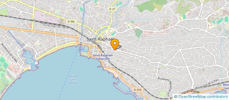 localisation de l'entreprise DOUCE PROVENCE COPROPRIETE à SAINT-RAPHAEL