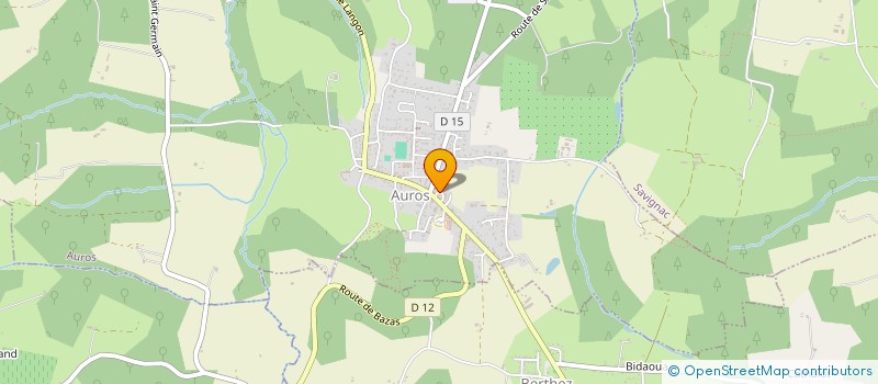 localisation de l'entreprise DOUCE UTOPIE  AUROS