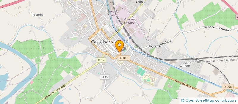 localisation de l'entreprise DOUCE VIE  CASTELSARRASIN