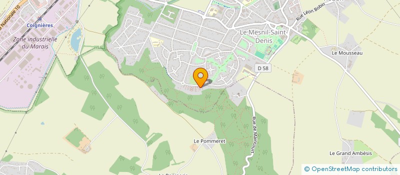 localisation de l'entreprise DOUCE VIE A DOM 78  LE MESNIL-SAINT-DENIS