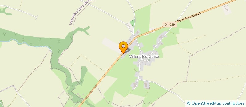 localisation de l'entreprise DOUCE-WACQUET  VILLERS-LES-GUISE