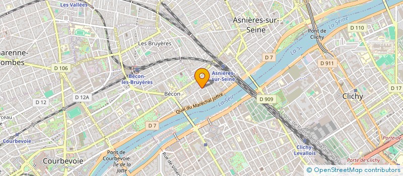 localisation de l'entreprise DOUCEMENTDOUCEMENT à COURBEVOIE