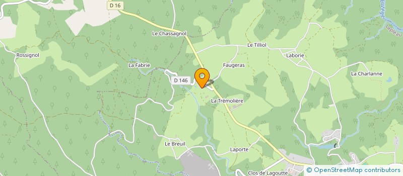 localisation de l'entreprise DOUCET  LAPLEAU