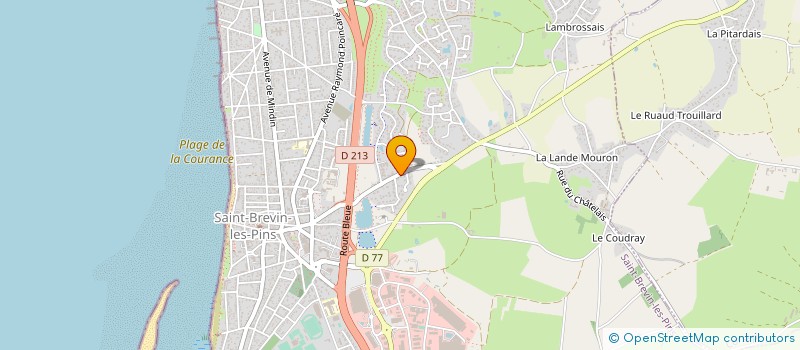 localisation de l'entreprise DOUCET A ET HENAFF P à SAINT BREVIN LES PINS