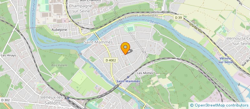 localisation de l'entreprise DOUCET CAMINADE à NEMOURS