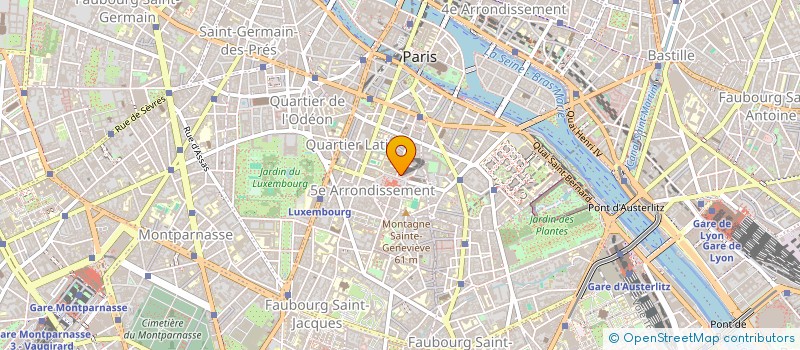 localisation de l'entreprise DOUCET LITTERATURE  PARIS