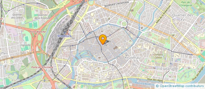 localisation de l'entreprise DOUCEUR BEAUTY à STRASBOURG