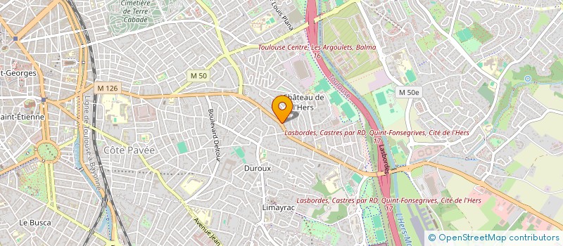 localisation de l'entreprise DOUCEUR D'ETRE à TOULOUSE