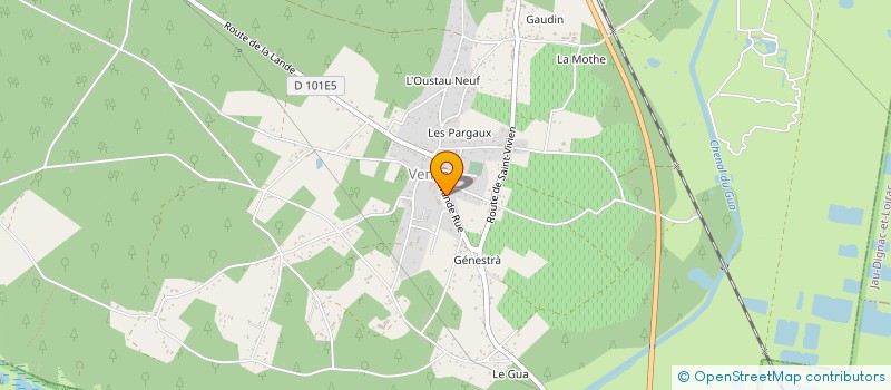 localisation de l'entreprise DOUCEUR DE BEAUTE  VENSAC