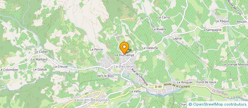 localisation de l'entreprise DOUCEUR DE BEETES, MEDIATION PAR L'ANIMAL  LE PERREON