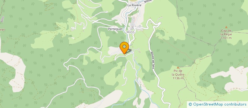 localisation de l'entreprise DOUCEUR DE VIE PYRENEES à ALOS