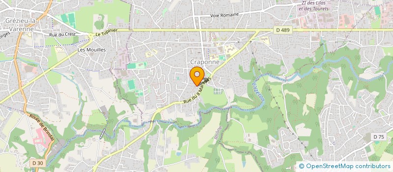 localisation de l'entreprise DOUCEUR DU LEMAN  CRAPONNE