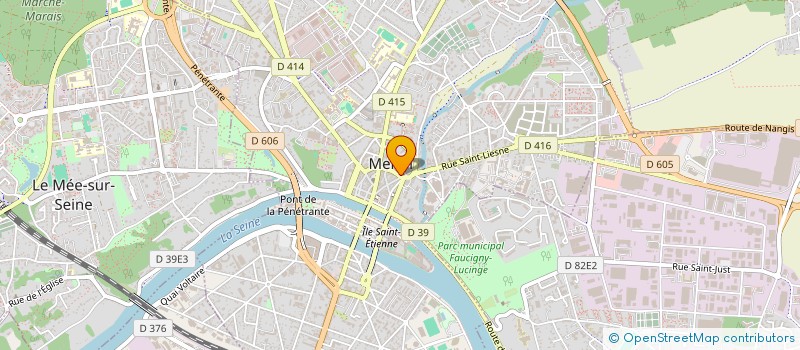 localisation de l'entreprise DOUCEUR MARINE à MELUN