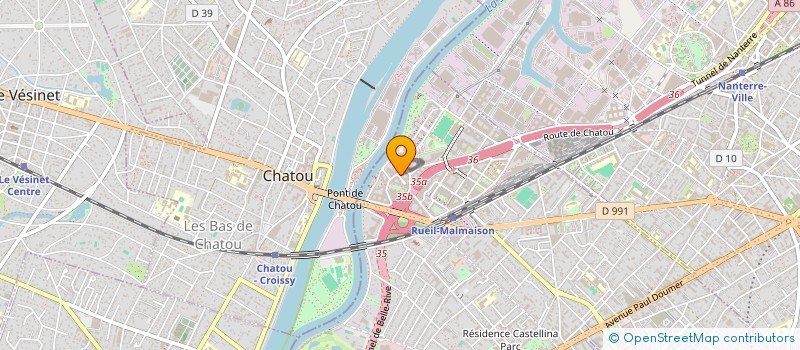localisation de l'entreprise DOUCEUR MINCEUR à RUEIL-MALMAISON