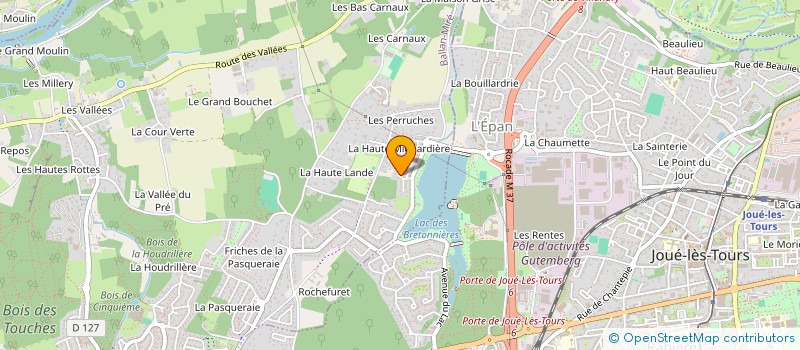 localisation de l'entreprise DOUCEUR OCEANE  BALLAN-MIRE