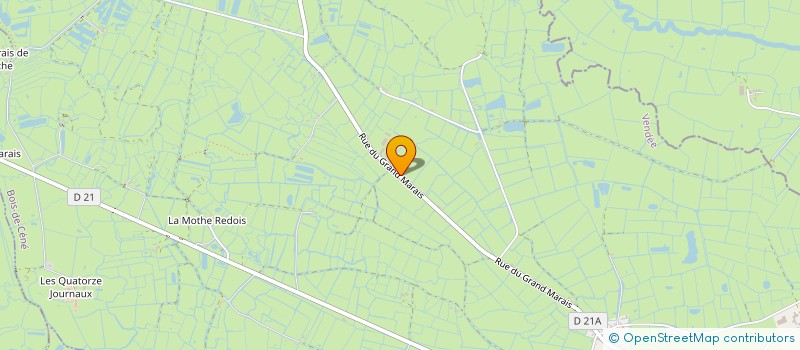 localisation de l'entreprise DOUCEUR PARTHENAISE  BOIS-DE-CENE