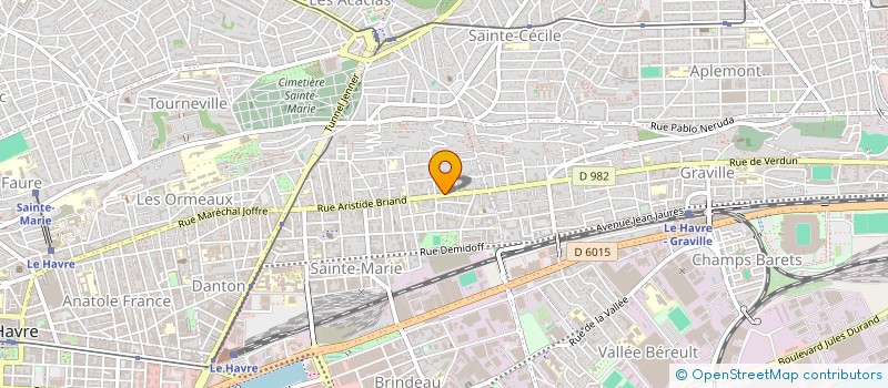 localisation de l'entreprise DOUCEUR ROYALE à LE HAVRE