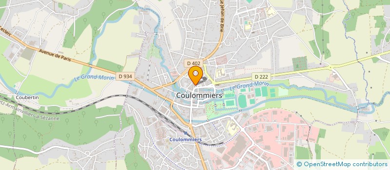 localisation de l'entreprise DOUCEURS à COULOMMIERS