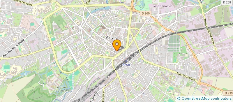 localisation de l'entreprise DOUCEURS DE DONUTS à ARRAS