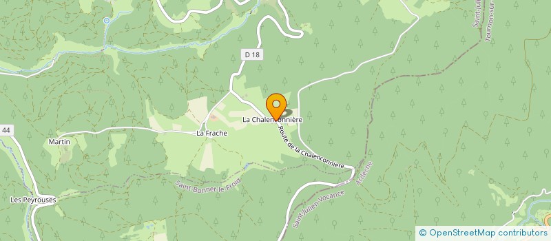 localisation de l'entreprise DOUCEURS DE FRUITS ROUGES  SAINT-JULIEN-MOLHESABATE