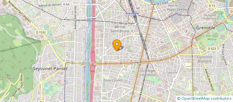 localisation de l'entreprise DOUCEURS DE LA PLACE à GRENOBLE