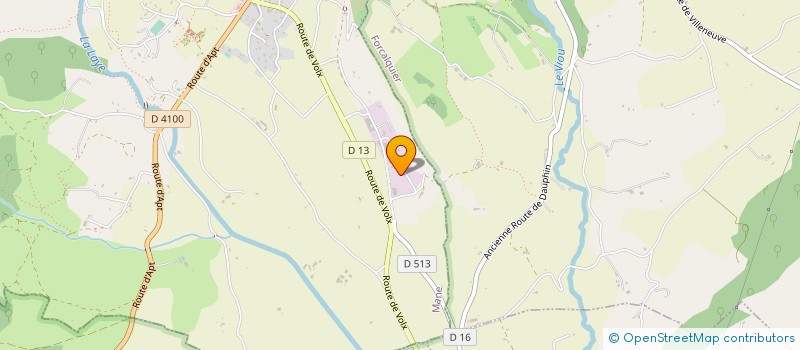 localisation de l'entreprise DOUCEURS DE PROVENCE à MANE