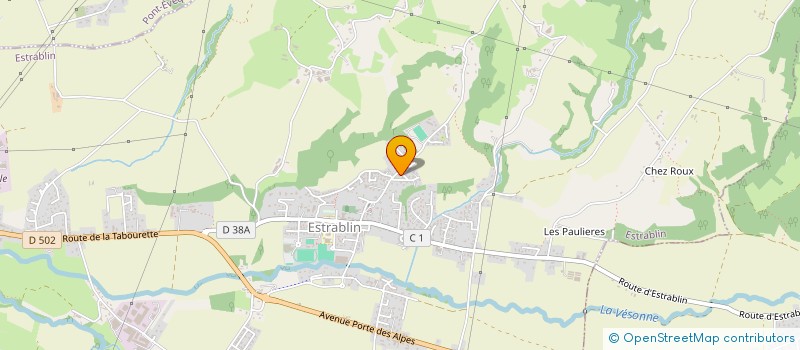 localisation de l'entreprise DOUCEURS DE SAINT GERMAIN  ESTRABLIN