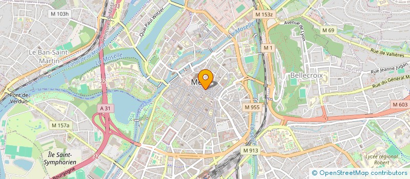 localisation de l'entreprise DOUCEURS ET PLAISIRS  METZ