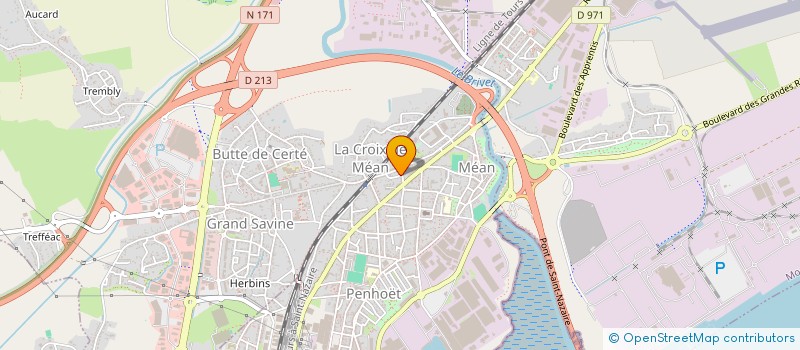 localisation de l'entreprise DOUCHA à SAINT-NAZAIRE