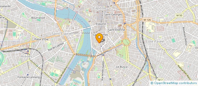 localisation de l'entreprise DOUCHE FROIDE  TOULOUSE