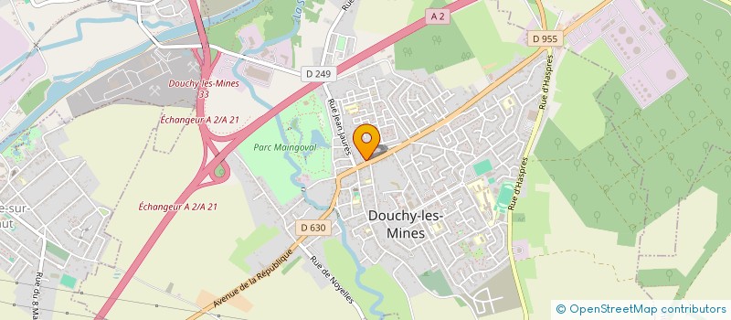 localisation de l'entreprise DOUCHIMMO à DOUCHY-LES-MINES