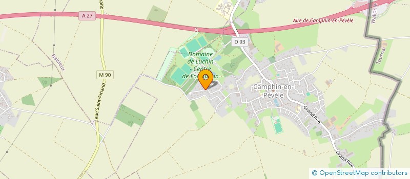 localisation de l'entreprise DOUCHY-MULTARI IMMO à CAMPHIN-EN-PEVELE