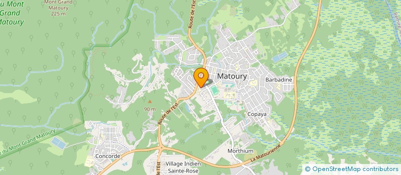 localisation de l'entreprise DOUCINAJ à MATOURY