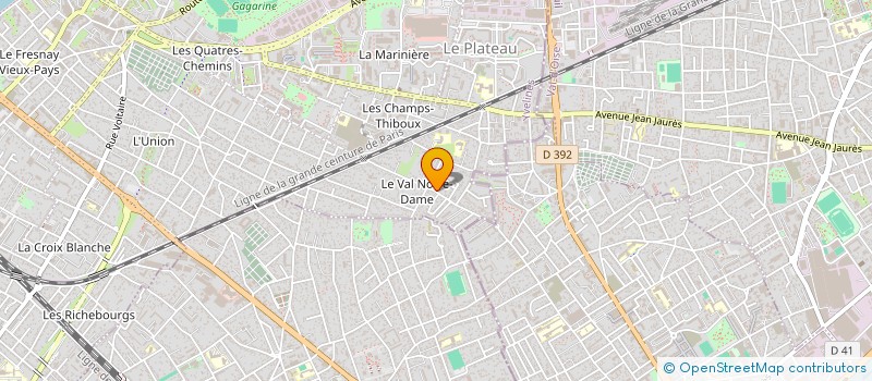 localisation de l'entreprise DOUCINE  SARTROUVILLE