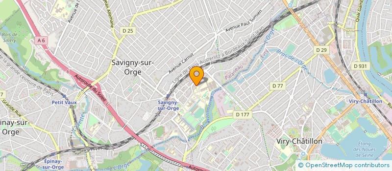 localisation de l'entreprise DOUCKADJI à SAVIGNY-SUR-ORGE
