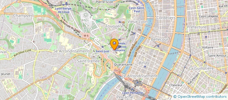 localisation de l'entreprise DOUCY CHANTEMERLE  LYON