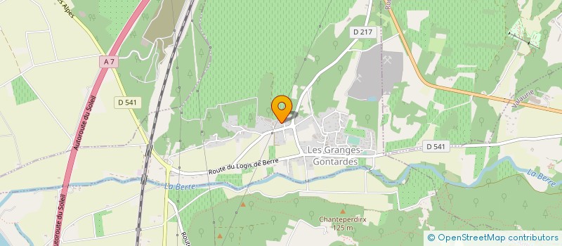 localisation de l'entreprise DOUD&CO  LES GRANGES-GONTARDES