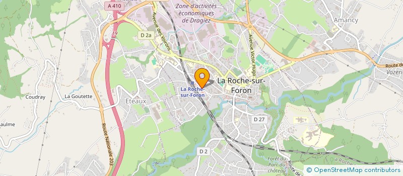 localisation de l'entreprise DOUD&CO  LA ROCHE-SUR-FORON
