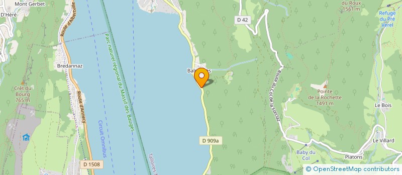 localisation de l'entreprise DOUD'S DOPE  TALLOIRES-MONTMIN