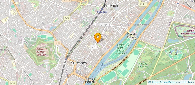 localisation de l'entreprise DOUD'S INVEST à SURESNES